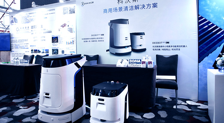 科沃斯商用清洁机器人新品亮相BOMA中国行业年会，助力商业地产智慧升级